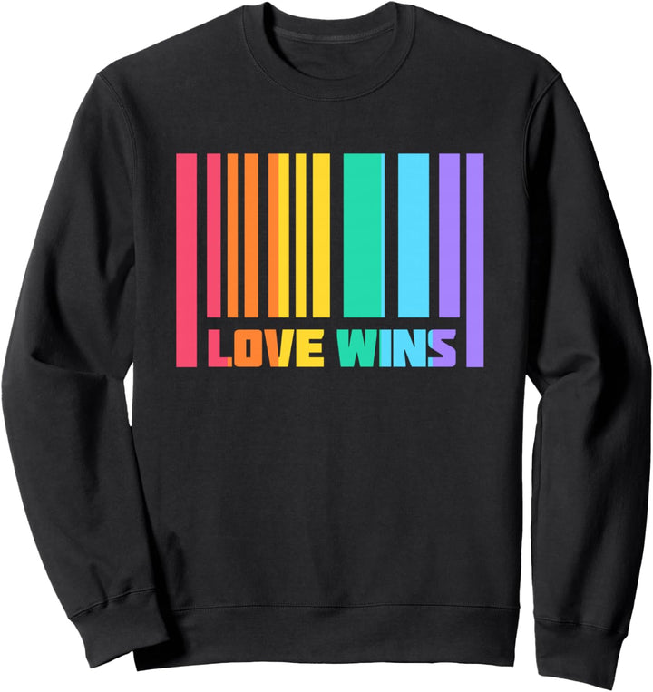 LGBT Schwulen Lesbenstolz Regenbogen Flaggen Stolz Gay Pride Sweatshirt