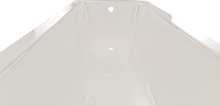 Calmwaters® Rechteck-Badewanne 170x75 cm, Acrylwanne Modern Square, ergonomische Körperformbadewanne