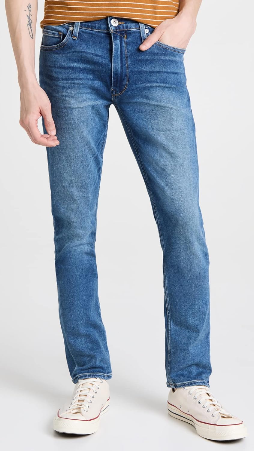 Paige Herren Jeans Lennox Transcend Slim Fit Jeans 34 Cartwright, 34 Cartwright