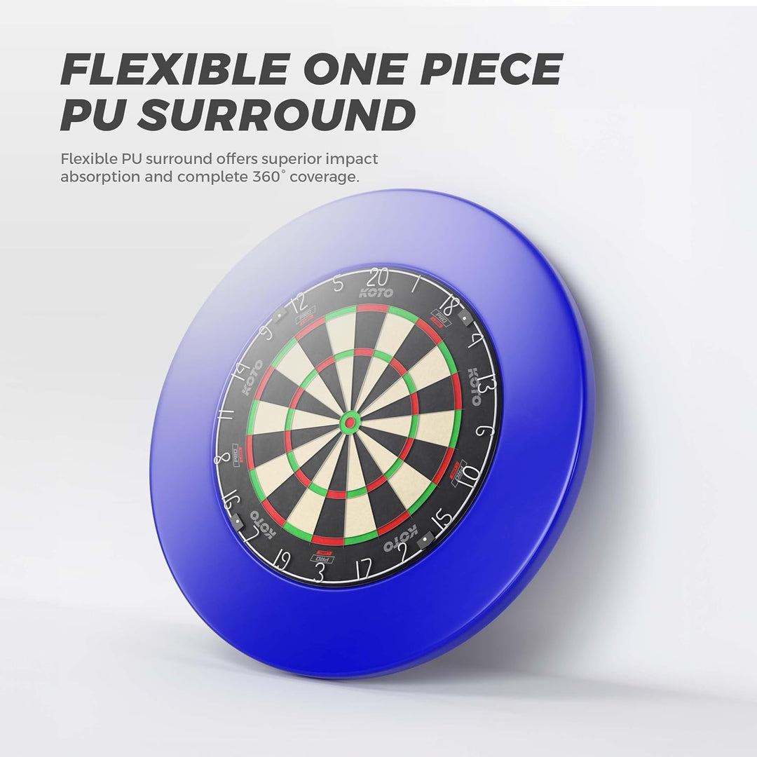 KOTO - King Pro Surround Dartset, 3 Barrels, 2 Sets Flights, 2 Sets Shafts (Short &amp; medium), Dartwal