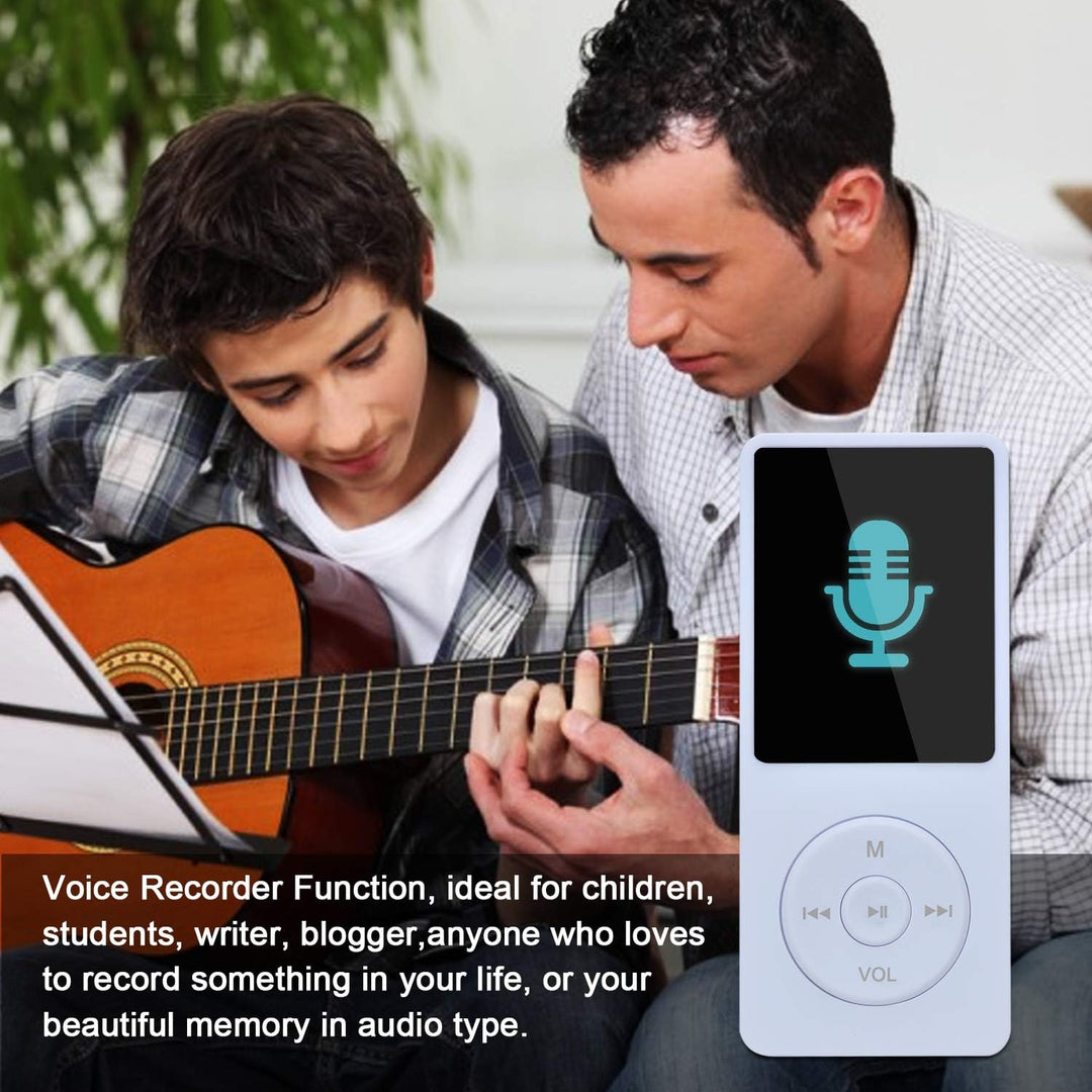 8GB Tragbare MP3 Musik Player, Support bis zu 64GB SD Speicherkarte, Lossless Sound HiFi MP3 Player,