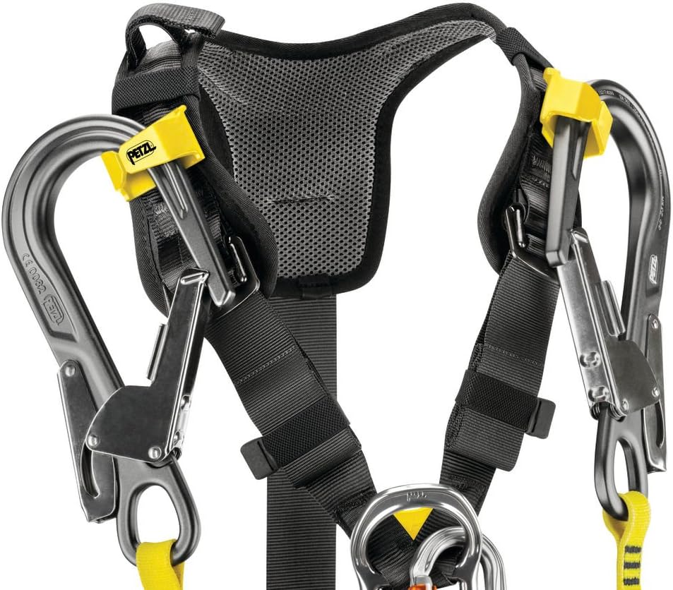 PETZL AVAO BOD 1 Klettergurte, Black/Yellow, 1