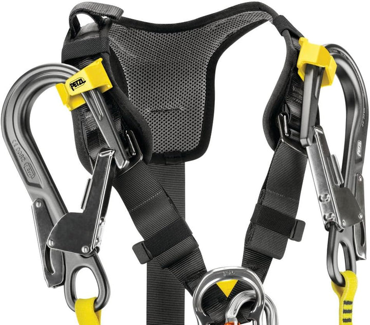 PETZL AVAO BOD 1 Klettergurte, Black/Yellow, 1