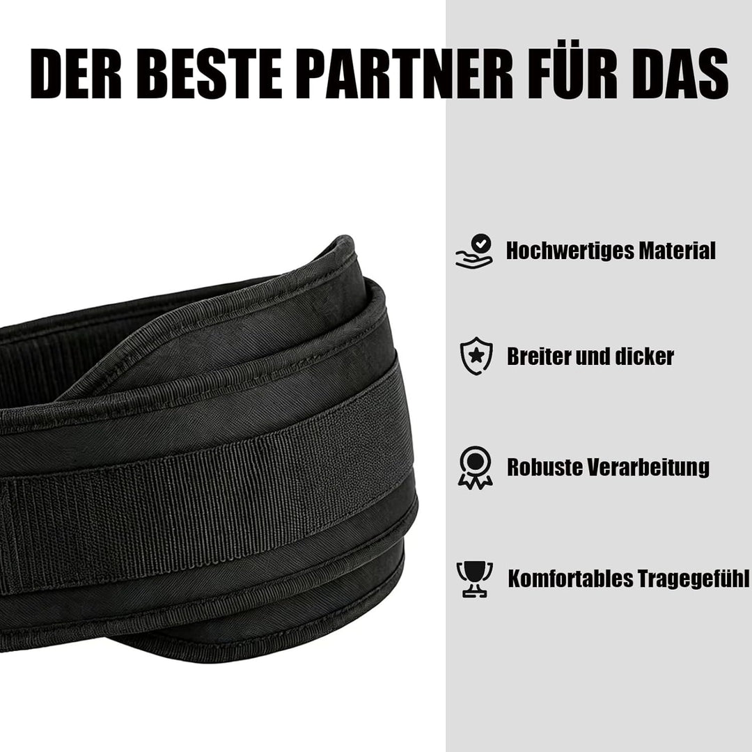 Dip-Gürtel mit Kette – Klimmzug Gürtel für Zusatzgewicht | Gewichtsgürtel für Dips & Calisthenics |