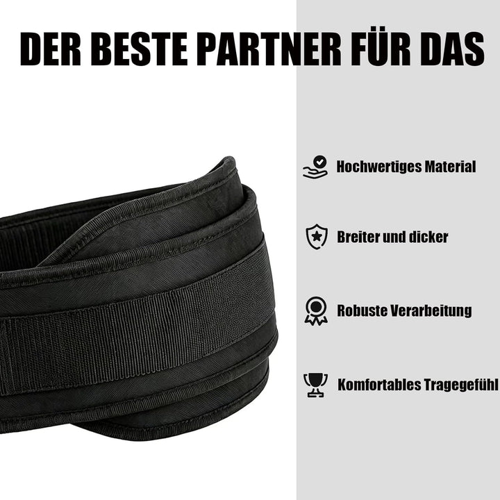 Dip-Gürtel mit Kette – Klimmzug Gürtel für Zusatzgewicht | Gewichtsgürtel für Dips & Calisthenics |