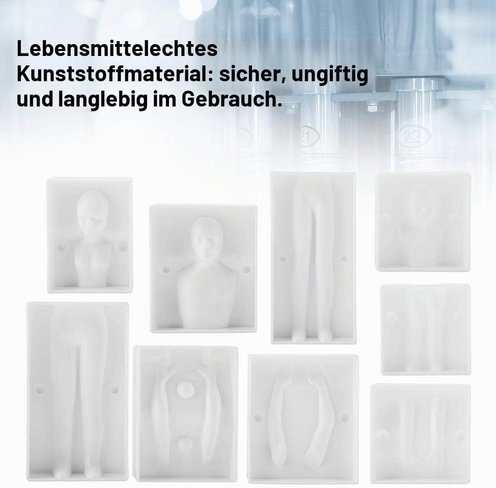 Kuchenform für Familie, Menschlicher Körper, 3D Menschen geformt, Backen, Fondant, Kuchen, Backform,