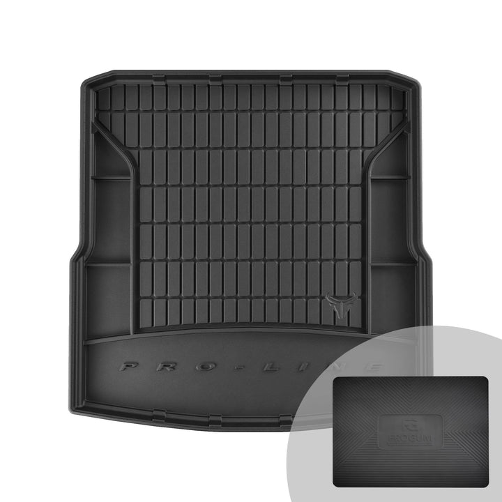 FROGUM ProLine 3D Gummimatte Exklusive Auto Kofferraummatte Kofferraumwanne für Skoda Superb II 2008