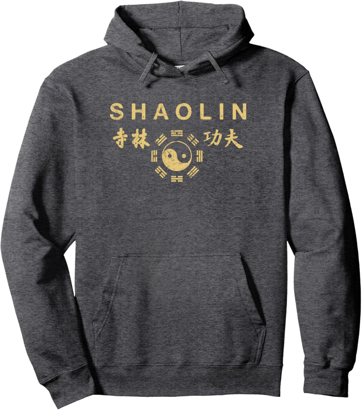Shaolin Kung Fu Martial Arts Workout Pullover Hoodie