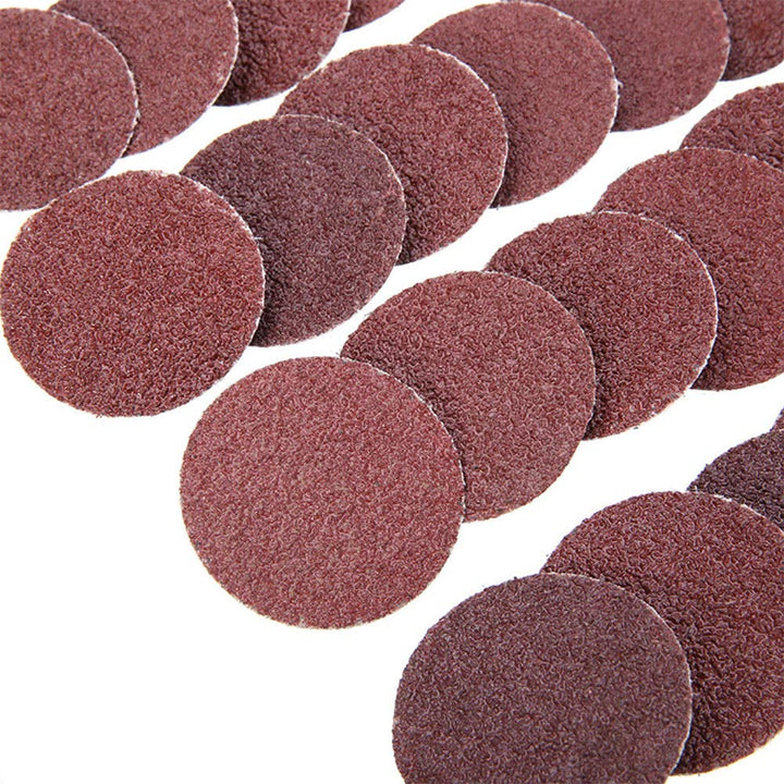 Roloc-Schnellwechselscheiben, 25 Stück, 5,1 cm Roloc-Scheiben, Roll-Top-Verschluss, Schruppscheiben,