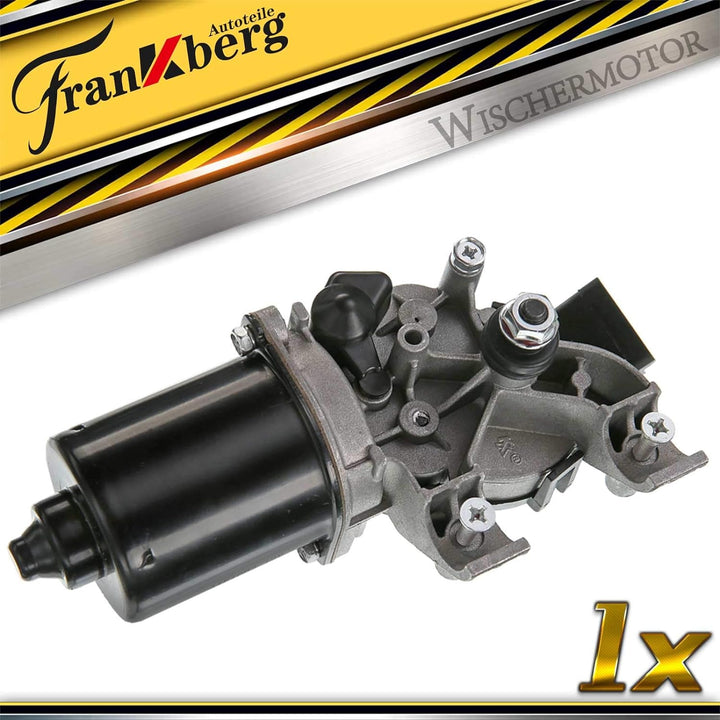 Frankberg 1x Wischermotor Scheibenwischermotor 4-Polig Vorne Links oder Rechts Kompatibel mit Clio G