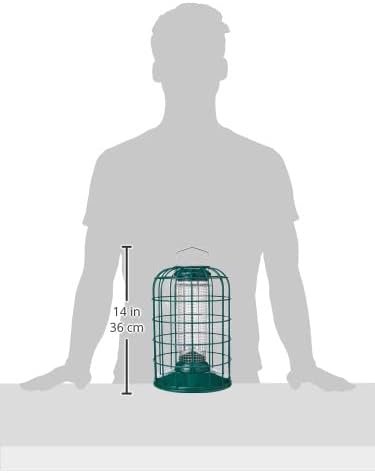 RSPB Futterstation für Wildvögel, Eichhörnchen, aus Metall, strapazierfähig, für den Aussenbereich u