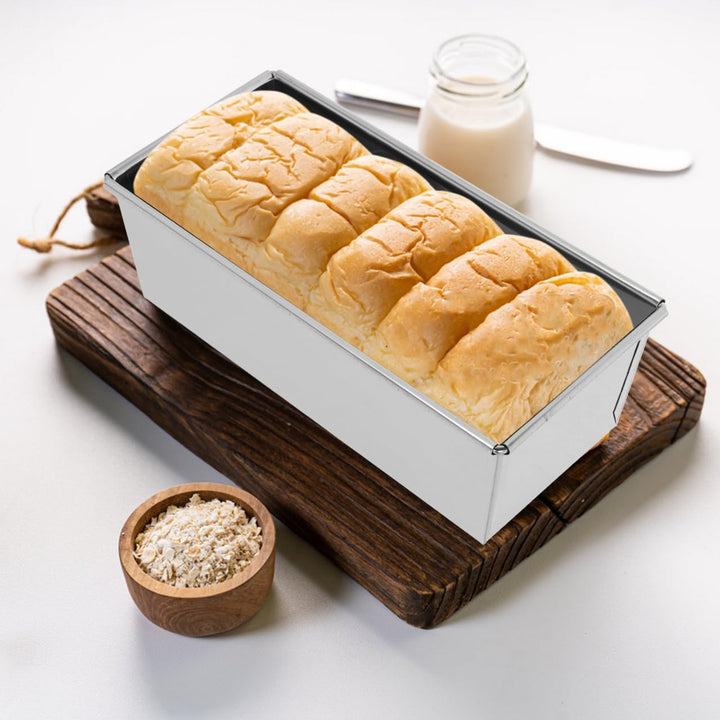 Ciieeo Edelstahl Kastenform Für Brot Langlebige Brotbackform Ohne Deckel Vielseitige Toastform Für G