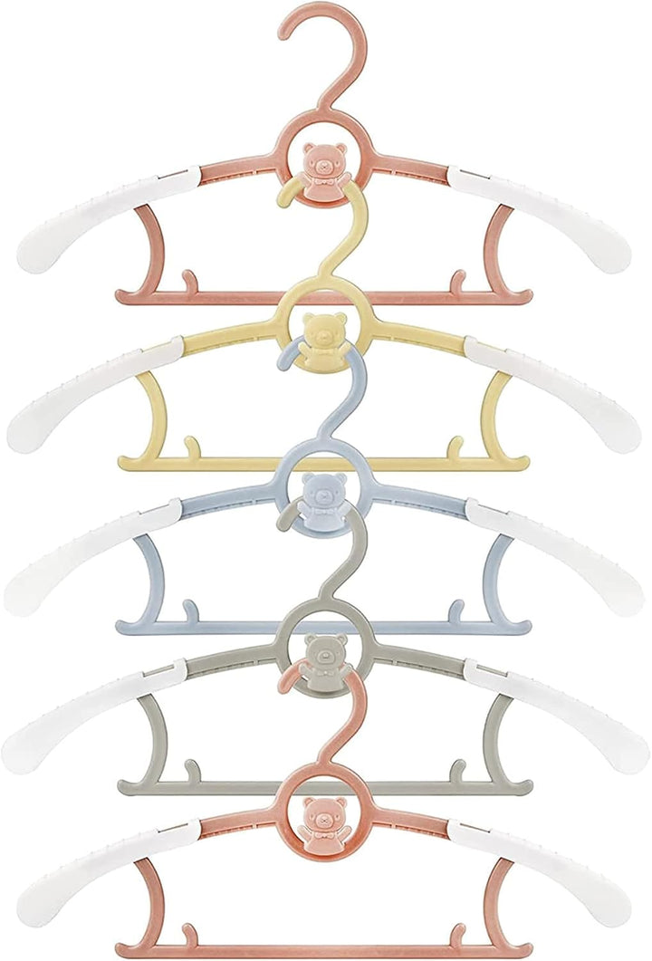 Spesh 20 Stücke Kinderkleiderbügel 28-36cm Verstellbare Baby Kleiderbügel Kunststoff Kleiderbügel mi