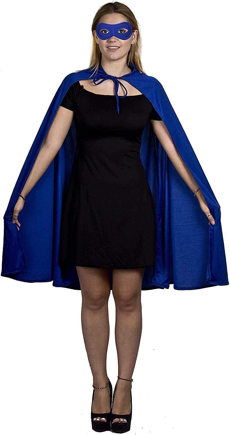 Erwachsene Superhero Cape und Masken perfekt für jeden Hero oder Bösewicht Fancy Dress Party für Her
