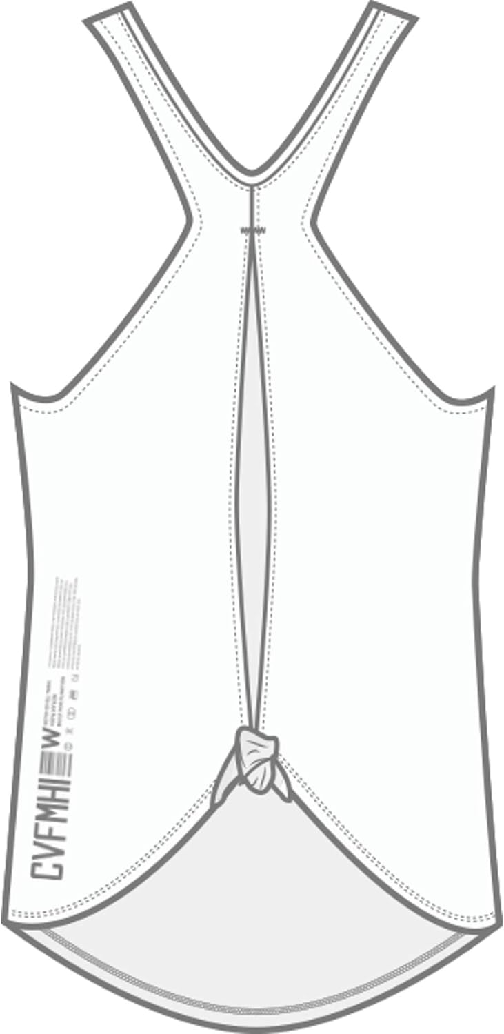 Reebok Damen Rc Ac Tank Top, M Wei&#xDF;