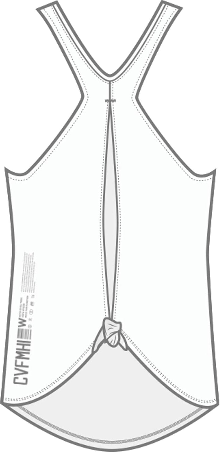 Reebok Damen Rc Ac Tank Top, M Wei&#xDF;