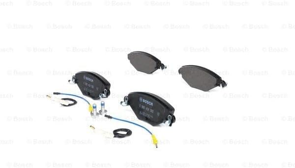 Bosch BP328 Bremsbeläge - Vorderachse - ECE-R90 Zertifizierung - vier Bremsbeläge pro Set