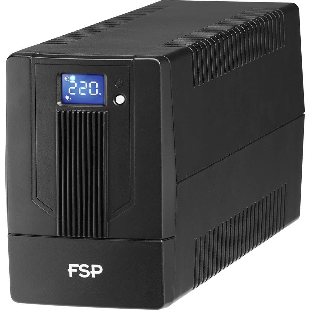 FSP iFP 1000 Line-Interactive USV 1000VA/600W, 2X Schuko, 2X IEC, LCD-Touchscreen, Eingang Spannungs