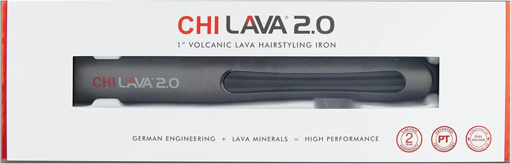 CHI LAVA 2.0 Haarglätter - Professionelles Stylingeisen, Made in Germany, Hochwertige Keramikplatten