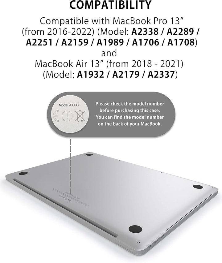 MyGadget Magnetische Sichtschutzfolie kompatibel mit MacBook Pro 13 Inch (2016-2022,M1,M2) | MacBook