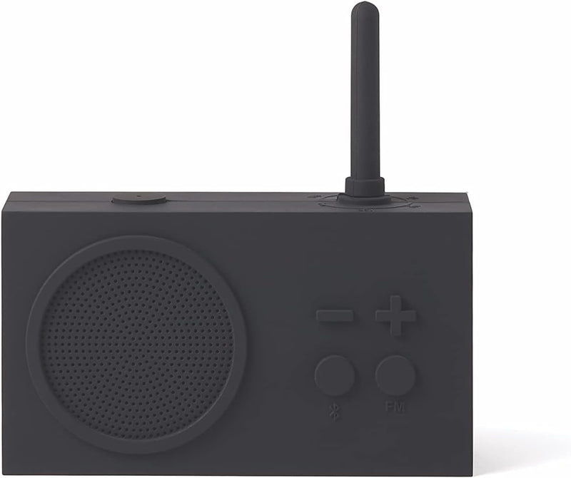 Lexon TYKHO 3 Tragbarer Bluetooth Lautsprecher mit FM Radio, Wasserdicht und Wiederaufladbarer Akku