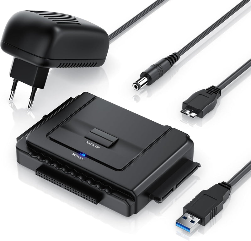 CSL - IDE SATA zu USB 3.0 Combo Dockingstation - bis zu 5 Gb s - One Touch Backup - Dualbetrieb - Po