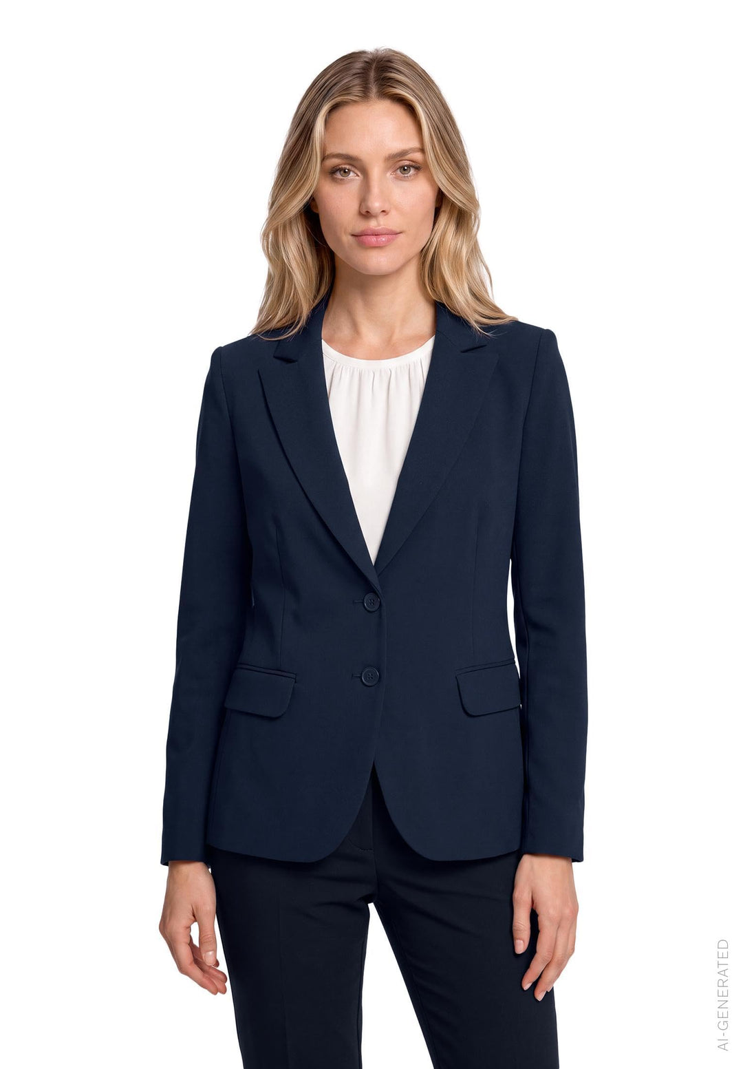 Betty &amp; Co Damen Blazer 38 Navy Blue, 38 Navy Blue