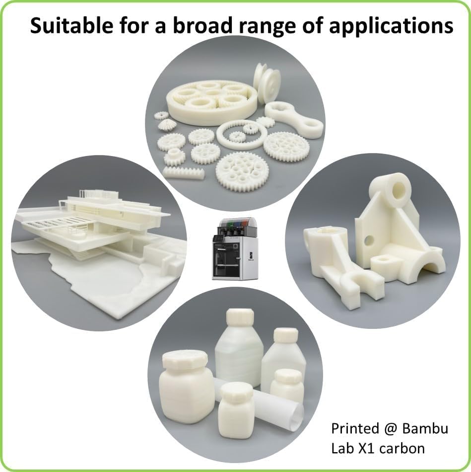 SmartAgain® Nylon/Polypropylene Alloy 3D Printing Filament for High-quality, Sustainable, and Fast F