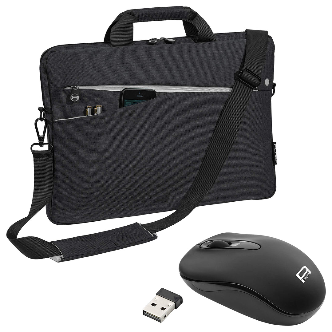 PEDEA Laptoptasche "Fashion" Notebook-Tasche bis 17,3 Zoll (43,9 cm) Umhängetasche mit Schultergurt