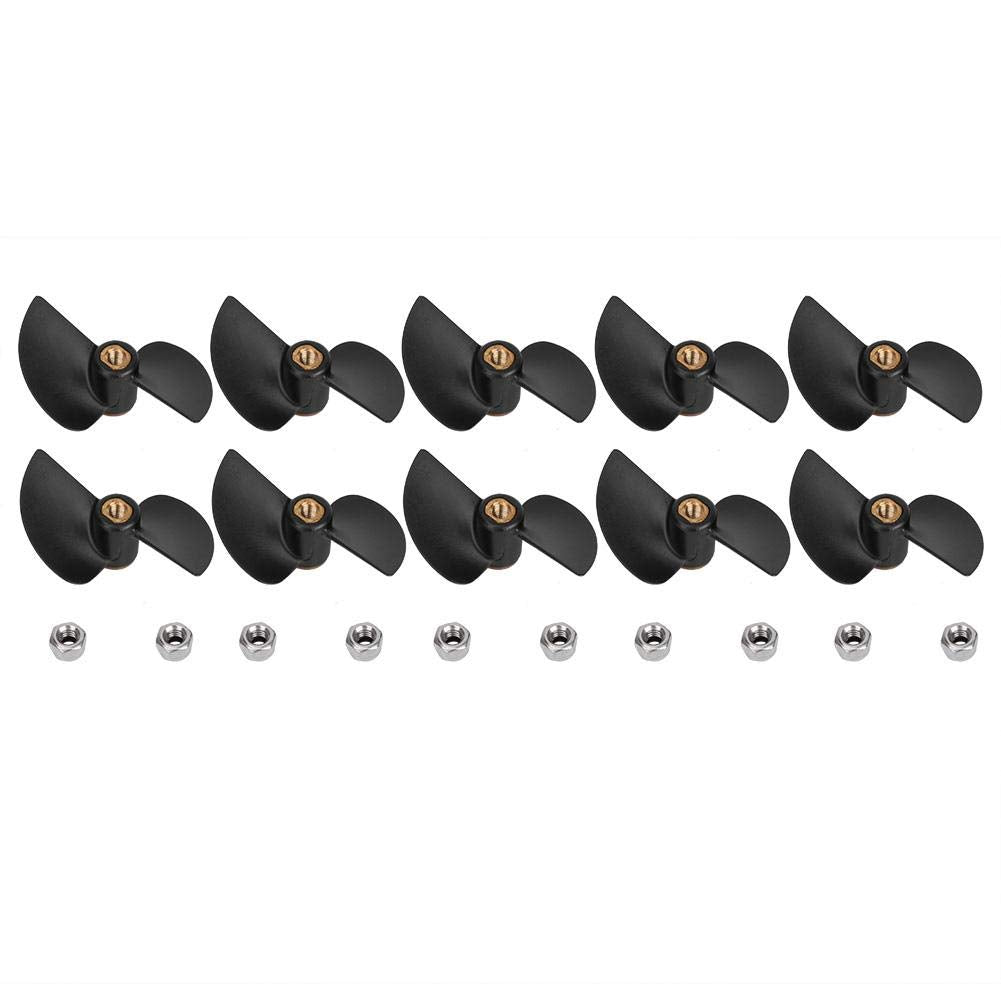 RC Propeller Ersatz, 10 Stück Brushless kompatibel, Boot Propeller Set für Modellbau DIY Wassersport