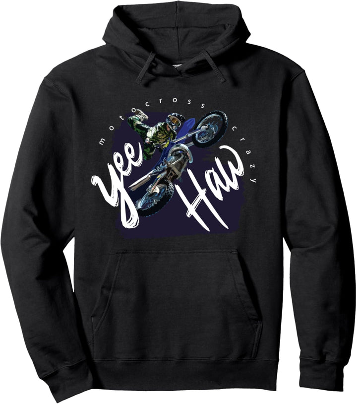 Motocross Motocycle Mx Dirt Bike Pullover Hoodie