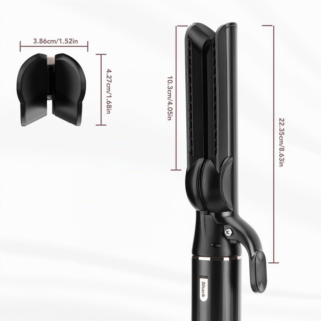 Haarglätter-Aufsatz für Shark FlexStyle Luftstyler, Airflow Technologie ohne Heizplatten, Gleichzeit