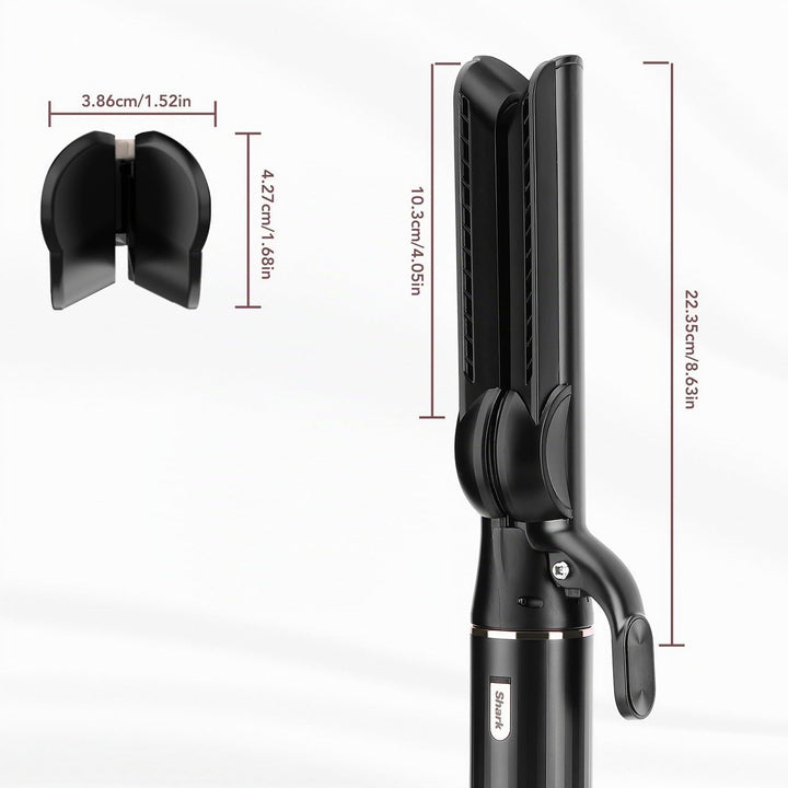Haarglätter-Aufsatz für Shark FlexStyle Luftstyler, Airflow Technologie ohne Heizplatten, Gleichzeit