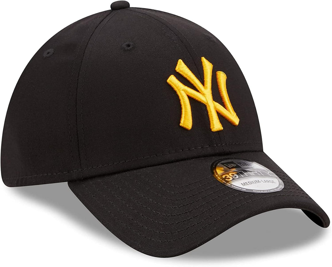 New Era New York Yankees MLB League Essential Toffee 39Thirty Stretch Cap S-M 3930-Yankees-Black-#27