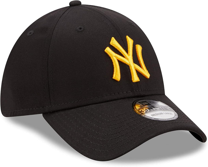 New Era New York Yankees MLB League Essential Toffee 39Thirty Stretch Cap S-M 3930-Yankees-Black-#27