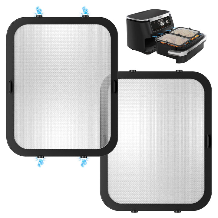 Magnetischer Spritzschutz für Ninja AF500EU Foodi FlexDrawer 10,4 L Heissluftfritteuse, Zubehör für