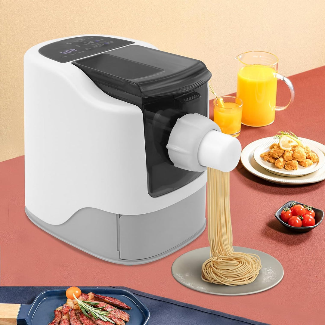 Nudelmaschine Elektrische Pasta Maker Küche Vollautomatische Pastamaschine mit 13 Formscheiben für A