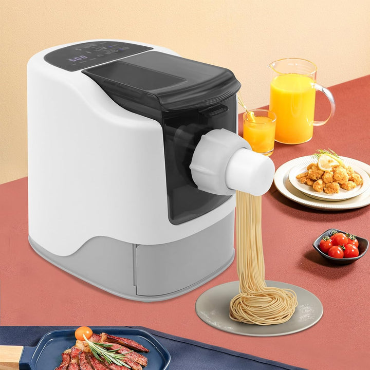 Nudelmaschine Elektrische Pasta Maker Küche Vollautomatische Pastamaschine mit 13 Formscheiben für A