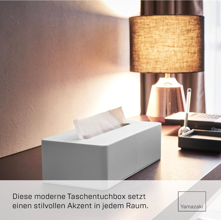 Tissue case - Tower - white Weiss, Weiss