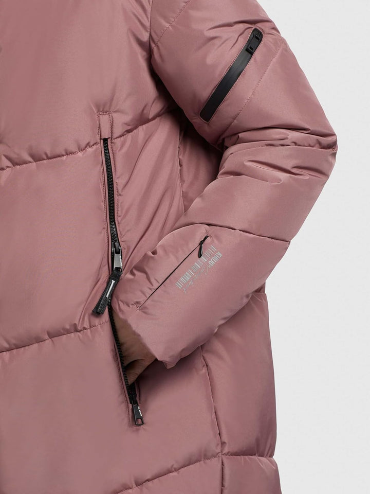 khujo Damen Steppmantel Sonje 5 M rosé, M ros&#xE9;