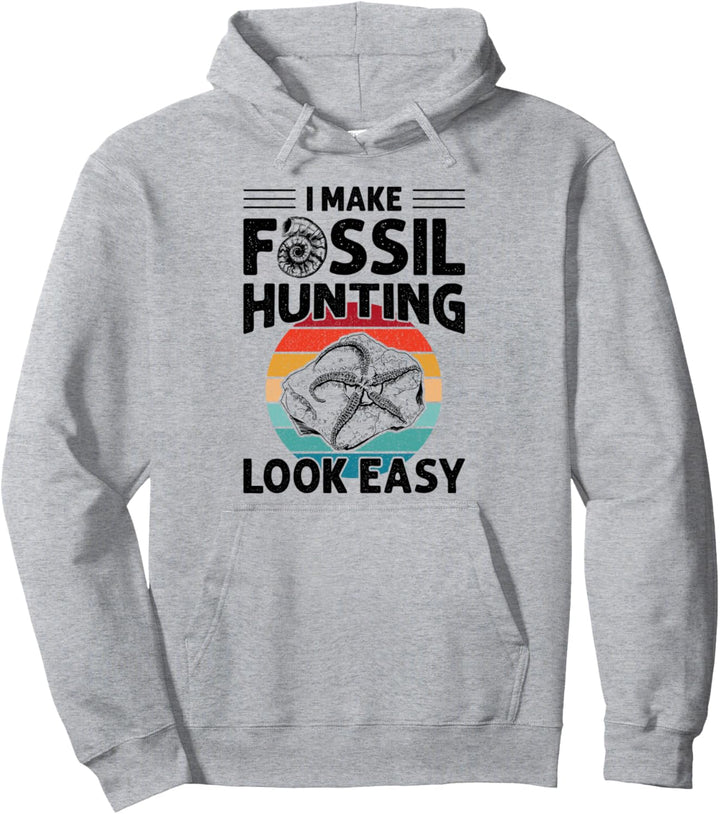 Fossilien, Paläontologe, Fossiliensammler, Fossilienjagd Pullover Hoodie