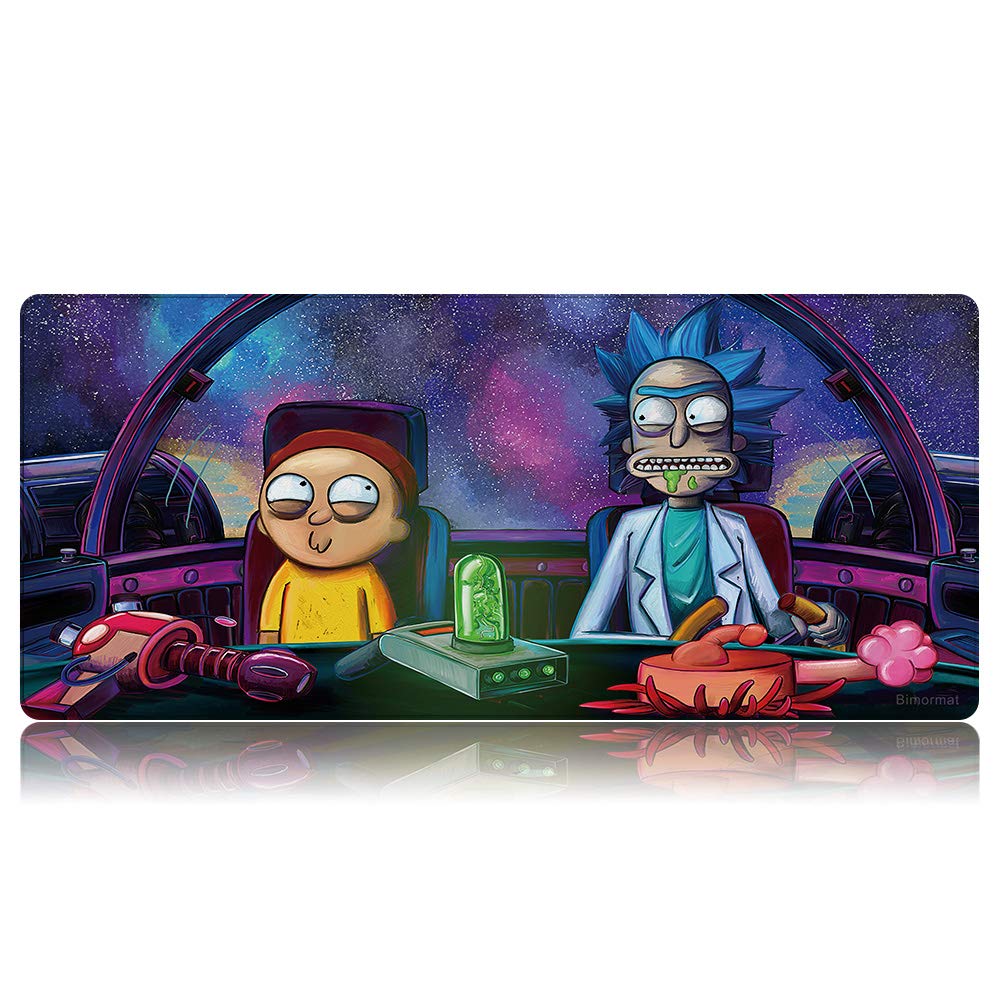 Bimormat Grosses Gaming Mauspad,900x400mm XXL Schreibtischunterlage, Mousepad Gemacht aus Hochwertig