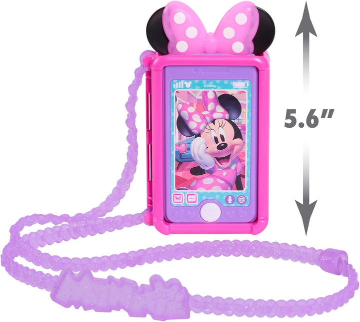 Minnie Mouse 89876 Minnie Chat w/Me, Multi-Color, 20.3cm x 19.1cm x 3.8cm Minnie Mouse Bild Perfekte