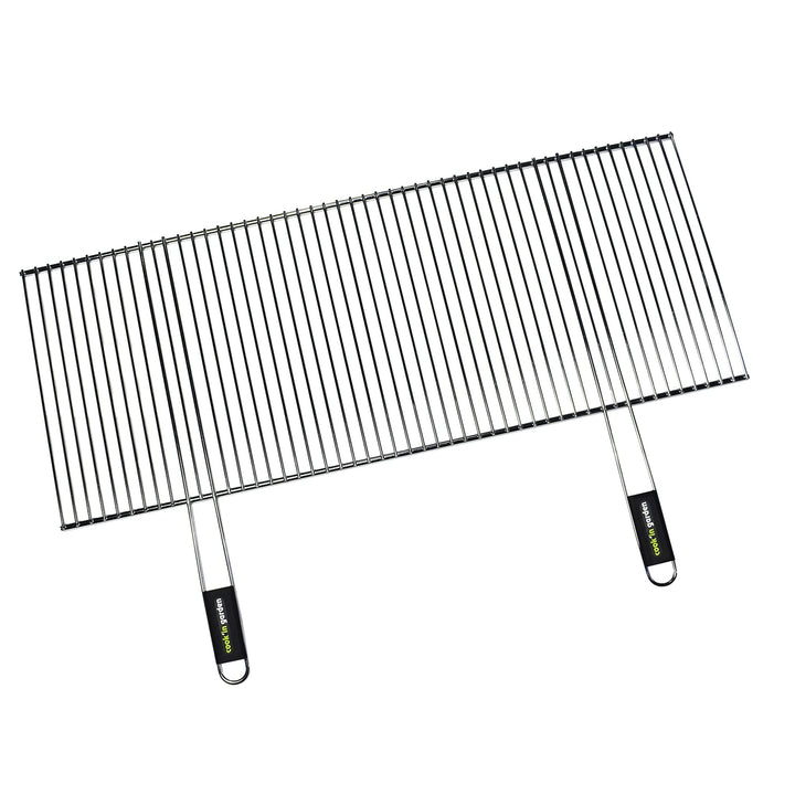 Cook’in Garden – Zuschneidbarer Grillrost aus verchromtem Stahl, anpassbar von 100 × 40cm auf 61 × 4