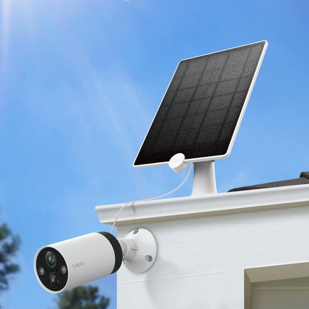 Tapo TP-Link A200 Solarpanel, umweltfreundliche, saubere Energieversorgung Akku-Kameras C400, C420,