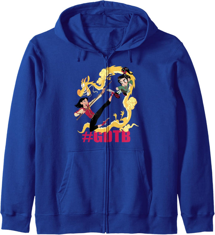 Disney Wreck It Ralph 2 Comfy Princess Mulan #GDTB Kapuzenjacke