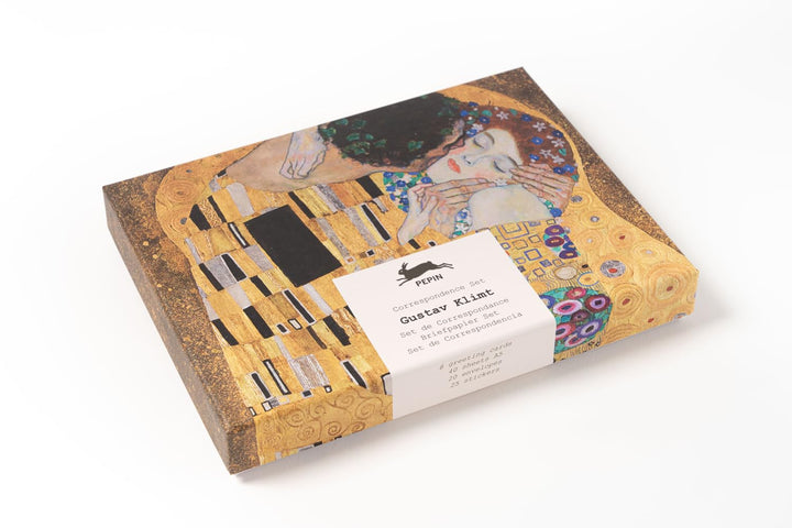 Gustav Klimt: Korrespondenz Set / Briefpapier Set / Set de Correspondance (Correspondence Set), Gebu