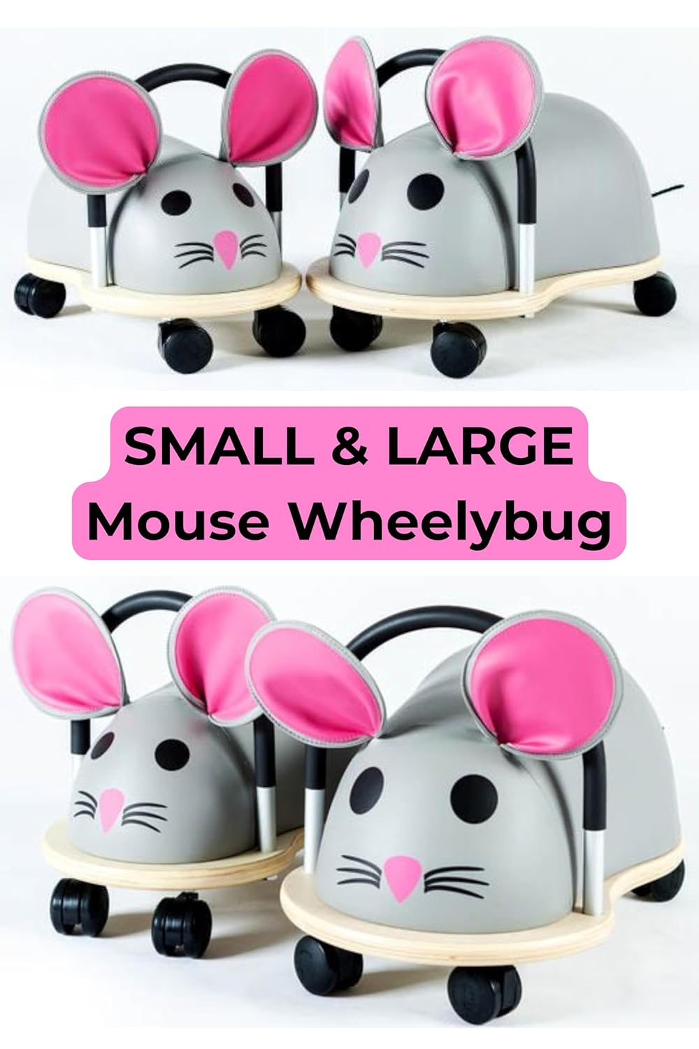 Wheely Bug 51110-Ma Maus gross ab 3 Jahre, Gross