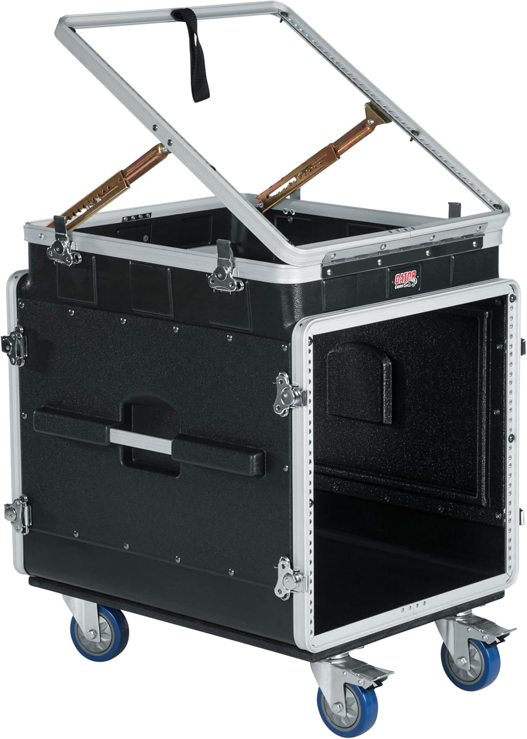 GATOR Cases Polyethylen 19 "GRC 12 HE für oben und 10 HE für die Seite mit Rollen 12 x 10 VE, 12 x 1