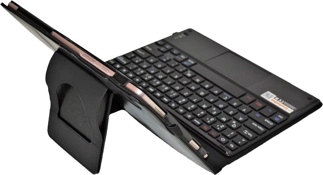 MQ21 für Galaxy Tab A7 10.4 - Bluetooth Tastatur Tasche mit Multifunktions-Touchpad für Samsung Gala